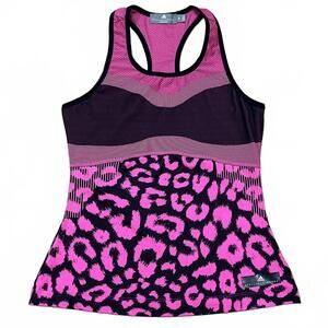 Adidas Stella McCartney Court Tank Pink Black Shock Size Medium